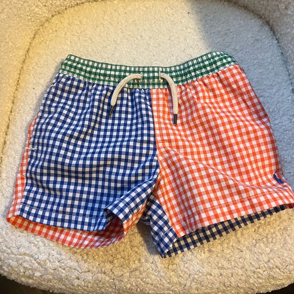 Toddler Ralph Lauren swim trunks